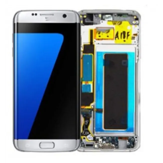 Samsung Galaxy S7 Edge GH97-18533B SM-G935F pantalla lcd + táctil plata premium Service Pack