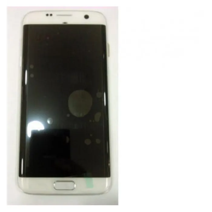 Samsung Galaxy S7 Edge SM-G935F pantalla lcd + táctil blanco + marco premium Service Pack