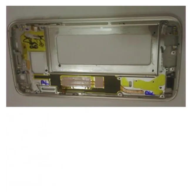 Samsung Galaxy S7 Edge SM-G935F carcasa frontal blanco premium