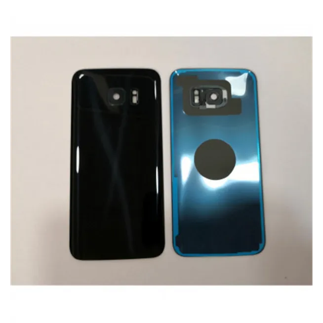 Tapa trasera o tapa bateria negra para Samsung Galaxy S7 Edge SM-G935F mas lente camara