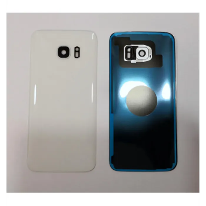 Tapa trasera o tapa bateria blanca para Samsung Galaxy S7 Edge SM-G935F mas lente camara