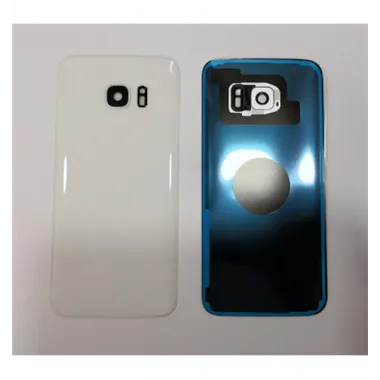 Tapa trasera o tapa bateria blanca para Samsung Galaxy S7 Edge SM-G935F mas lente camara