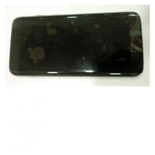 Samsung Galaxy S7 Edge SM-G935F pantalla lcd + táctil negro + marco premium Service Pack