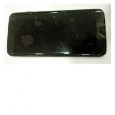 Samsung Galaxy S7 Edge SM-G935F pantalla lcd + táctil negro + marco premium Service Pack