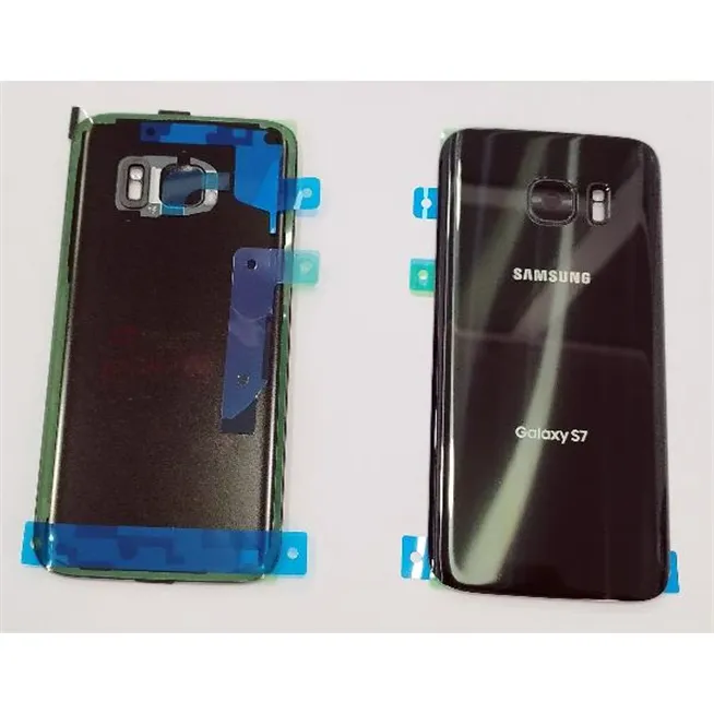 Tapa trasera o tapa bateria negra para Samsung Galaxy S7 SM-930F GH82-11384A Service Pack