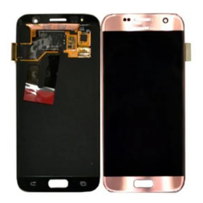 Samsung GH97-18523E Galaxy S7 SM-G930F pantalla lcd + táctil rosa dorado premium Service Pack