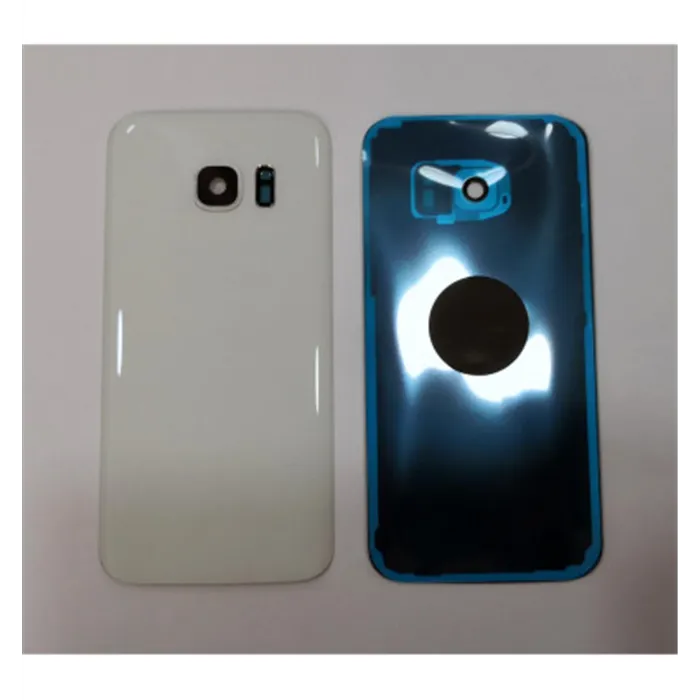 Tapa trasera o tapa bateria blanca para Samsung Galaxy S7 SM-G930F mas lente camara