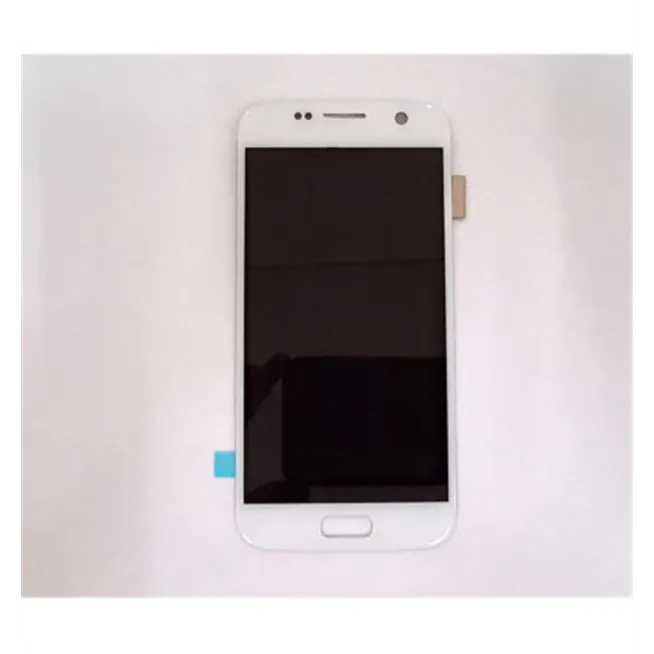 Pantalla lcd calidad oled para Samsung Galaxy S7 G930 G930F SM-G930 SM-G930F mas tactil blanco compatible