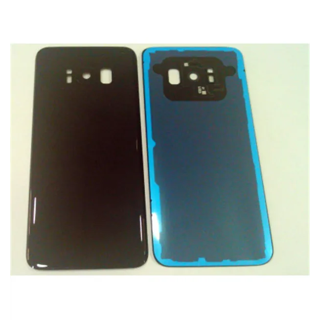 Tapa trasera o tapa bateria negra para SAMSUNG GALAXY S8 G950F mas lente camara calidad premium
