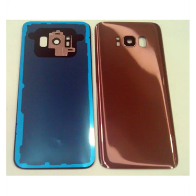 tapa trasera o tapa bateria rosa para SAMSUNG GALAXY S8 G950F mas lente camara calidad premium