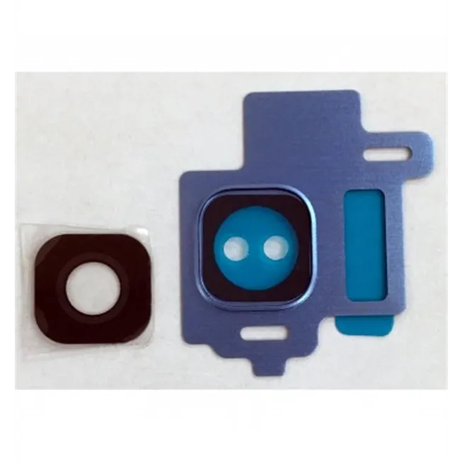 Samsung Galaxy S8 G950F cubierta camara azul claro premium