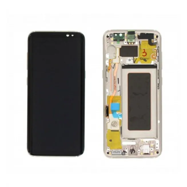 Samsung GH97-20457F Galaxy S8 G950f pantalla lcd + táctil dorado premium