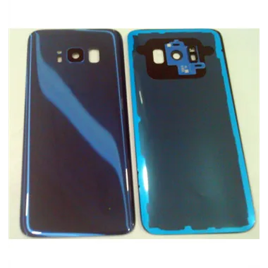 Tapa trasera o tapa bateria azul coral para SAMSUNG GALAXY S8 G950F mas lente camara calidad premium