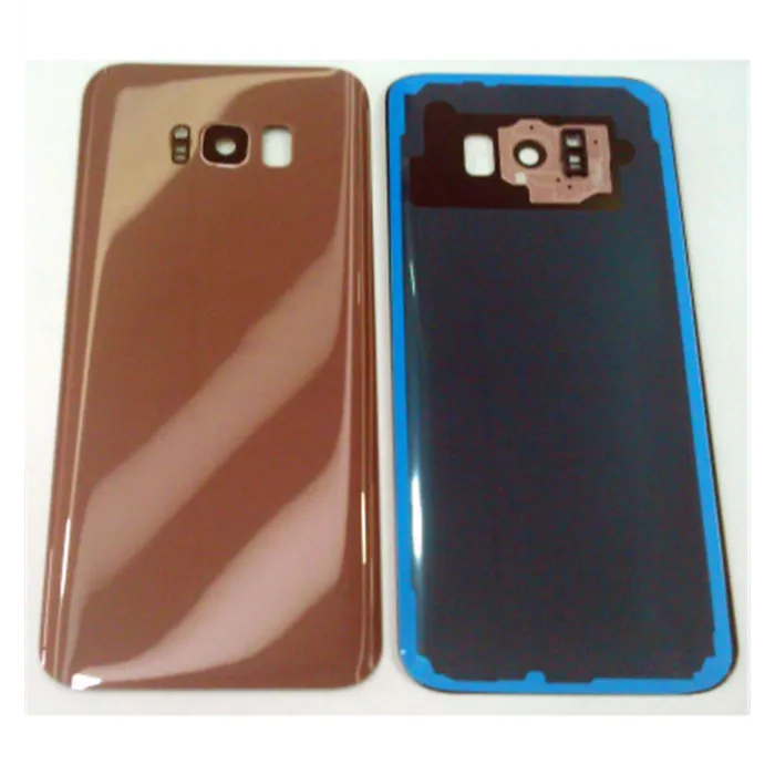 Tapa trasera o tapa bateria rosa para SAMSUNG GALAXY S8 Plus G955F mas lente camara calidad premium