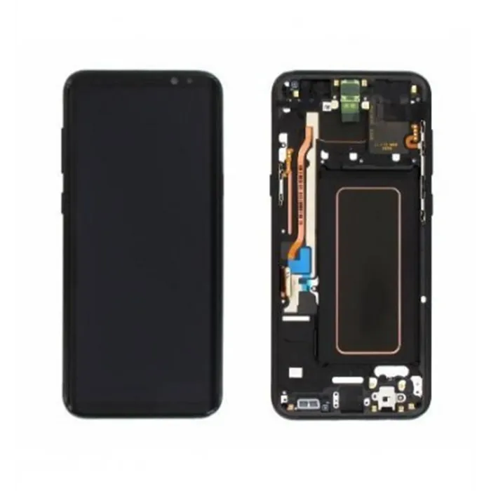 Samsung GH97-20470A Galaxy S8 Plus G955F pantalla lcd + táctil negro Service Pack 