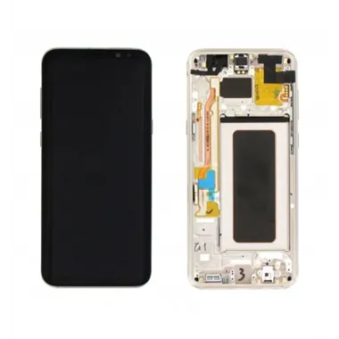 Samsung GH97-20470F Galaxy S8 Plus G955F pantalla lcd + táctil dorado premium Service Pack