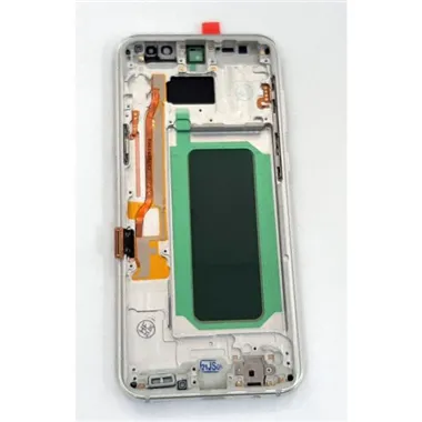 Pantalla lcd calidad oled para Samsung Galaxy S8 Plus G955F mas tactil negro mas marco plata compatible