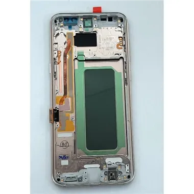 Pantalla lcd calidad oled para Samsung Galaxy S8 Plus G955F mas tactil negro mas marco dorado compatible