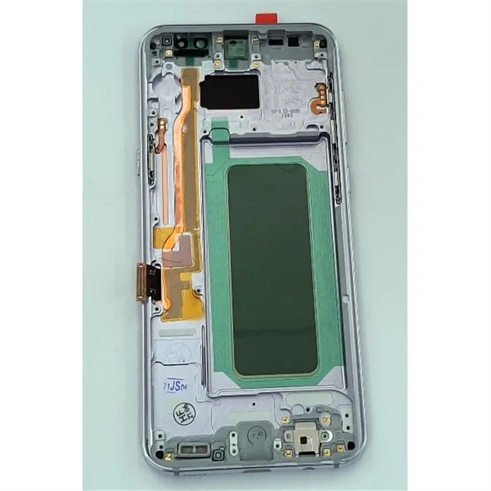 Pantalla lcd calidad oled para Samsung Galaxy S8 Plus G955F mas tactil negro mas marco purpura compatible