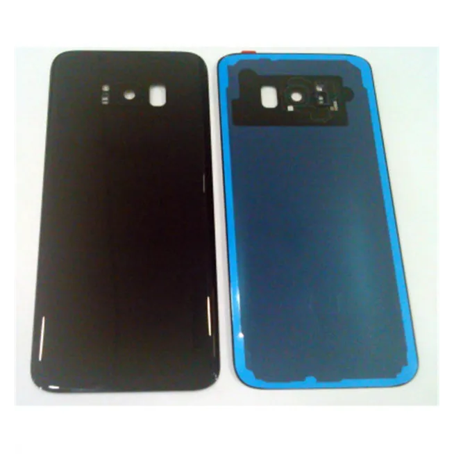 tapa trasera o tapa bateria negra para SAMSUNG GALAXY S8 Plus G955F mas lente camara calidad premium