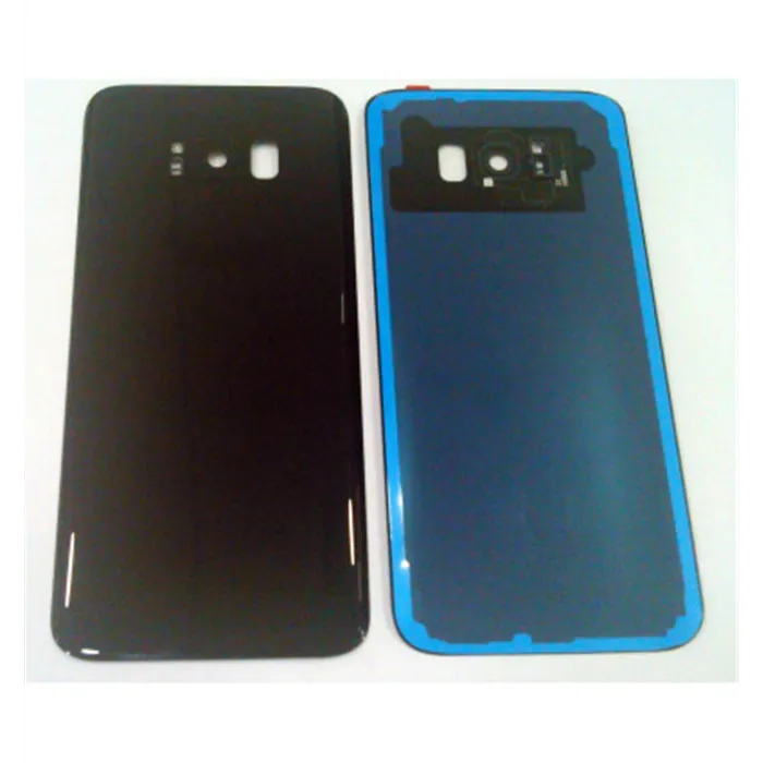 tapa trasera o tapa bateria negra para SAMSUNG GALAXY S8 Plus G955F mas lente camara calidad premium