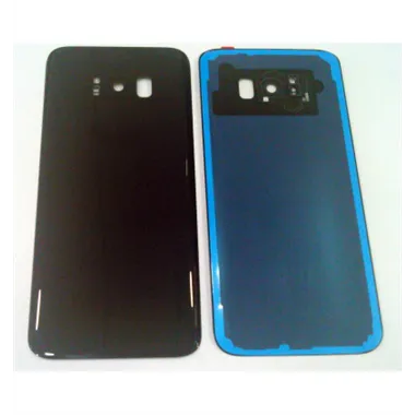 tapa trasera o tapa bateria negra para SAMSUNG GALAXY S8 Plus G955F mas lente camara calidad premium