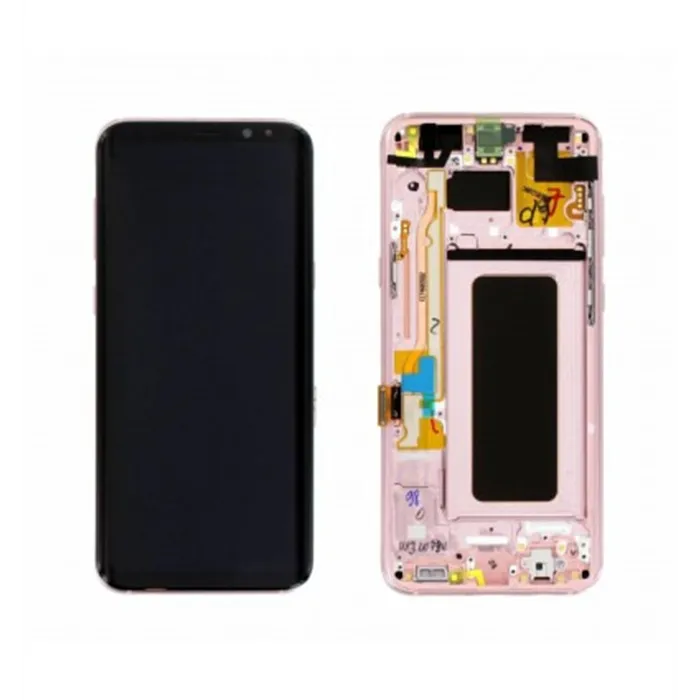 Samsung GH97-20470E Galaxy S8 Plus G955F pantalla lcd + táctil rosa premium Service Pack