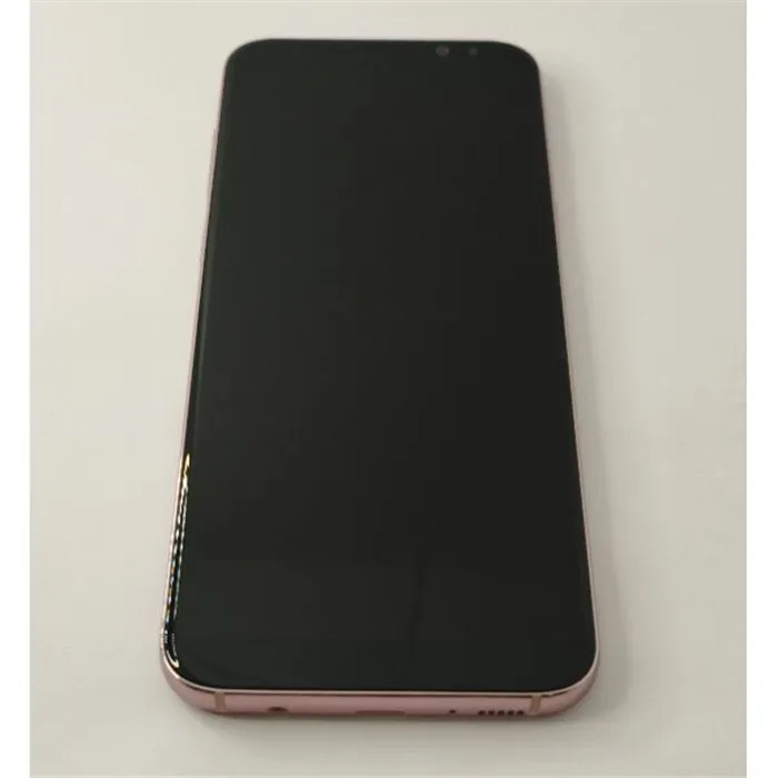 Pantalla lcd para Samsung Galaxy S8 Plus G955F mas tactil negro con marco TFT dorado 