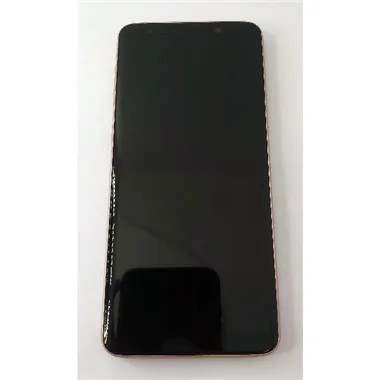 Pantalla lcd para Samsung Galaxy S9 G960F mas tactil negro con marco dorado calidad TFT