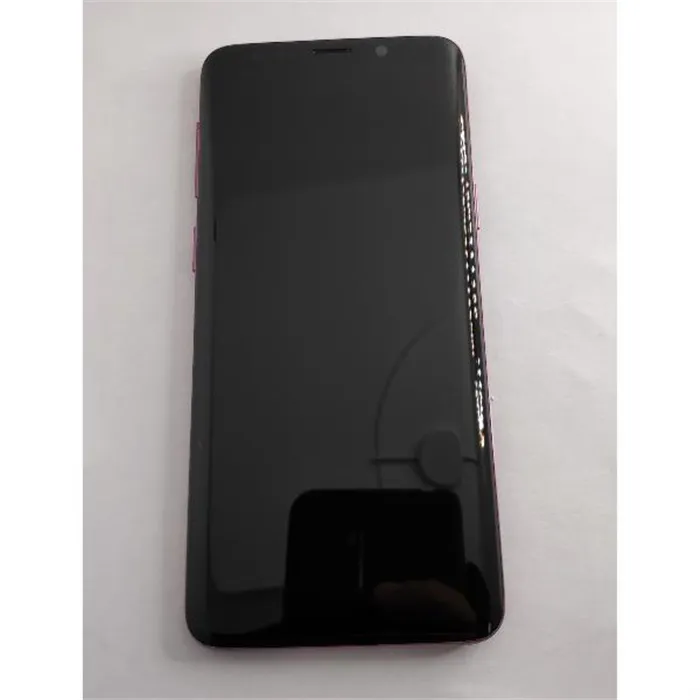 Pantalla oled para Samsung Galaxy S9 SM-G960F mas tactil negro mas marco purpura