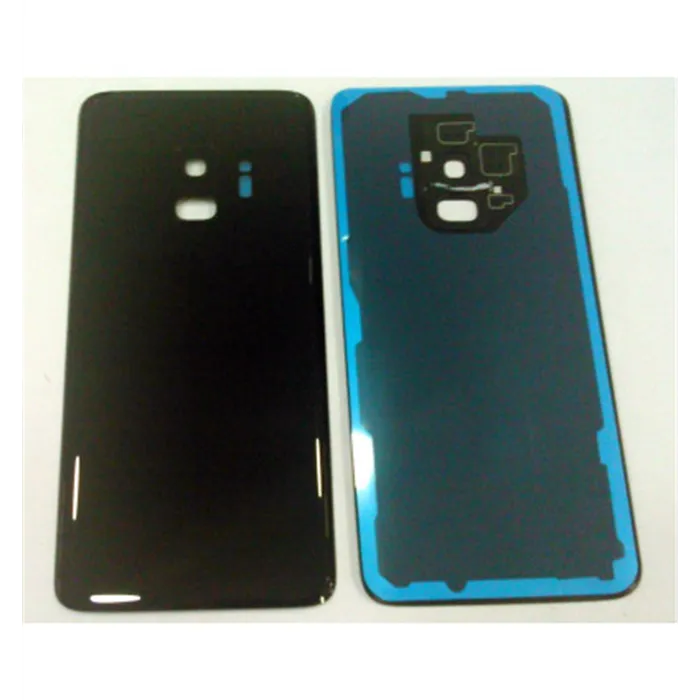 tapa trasera o tapa bateria negra para SAMSUNG GALAXY S9 G960F mas lente camara calidad premium