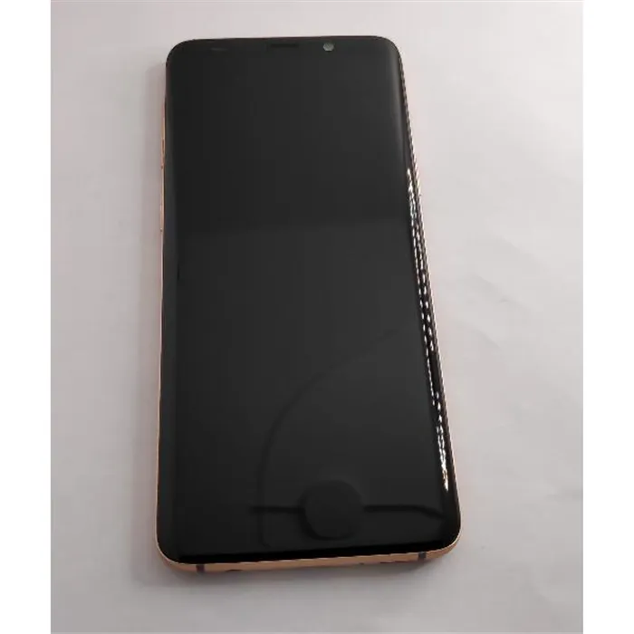 Pantalla oled para Samsung Galaxy S9 SM-G960F mas tactil negro mas marco dorado