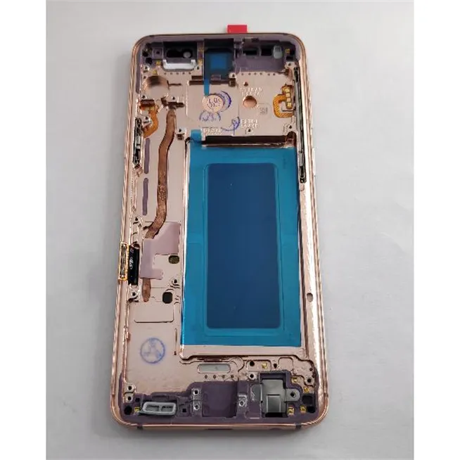 Pantalla oled para Samsung Galaxy S9 SM-G960F mas tactil negro mas marco dorado compatible