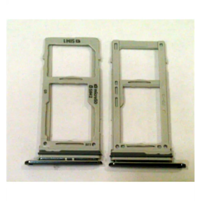 Soporte o bandeja SIM gris para Samsung galaxy s9 g960f s9 plus g965f calidad premium