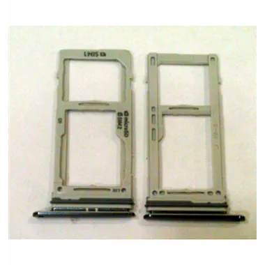 Soporte o bandeja SIM gris para Samsung galaxy s9 g960f s9 plus g965f calidad premium