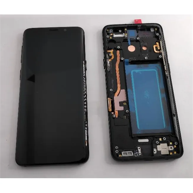Pantalla oled para Samsung Galaxy S9 SM-G960F mas tactil negro mas marco negro compatible