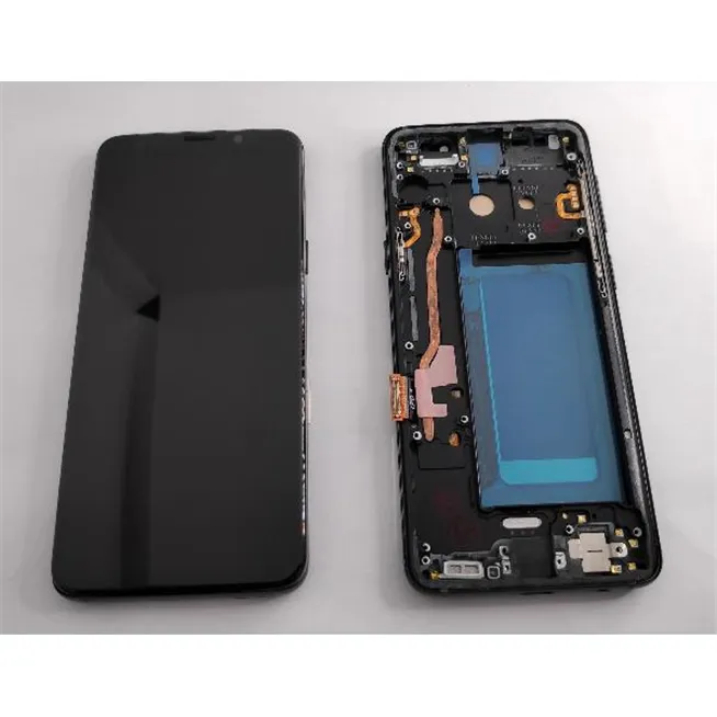 Pantalla TFT para Samsung Galaxy S9 SM-G960F mas tactil negro mas marco negro compatible