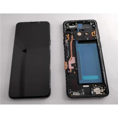 Pantalla TFT para Samsung Galaxy S9 SM-G960F mas tactil negro mas marco negro compatible