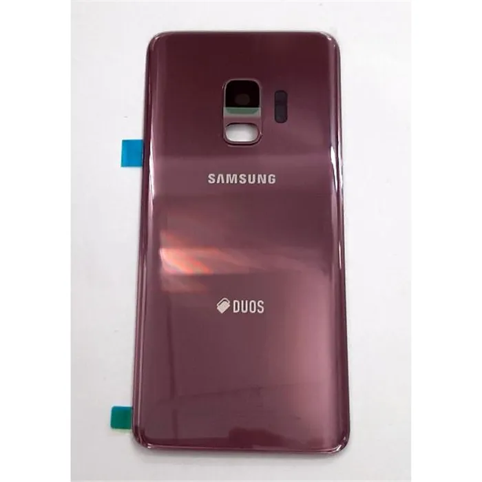 Tapa trasera o tapa bateria purpura para Samsung Galaxy S9 SM-G960F GH82-15875B Service Pack