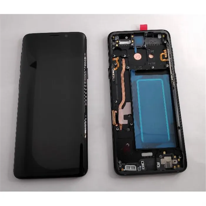 Pantalla oled para Samsung Galaxy S9 SM-G960F mas tactil negro mas marco negro 