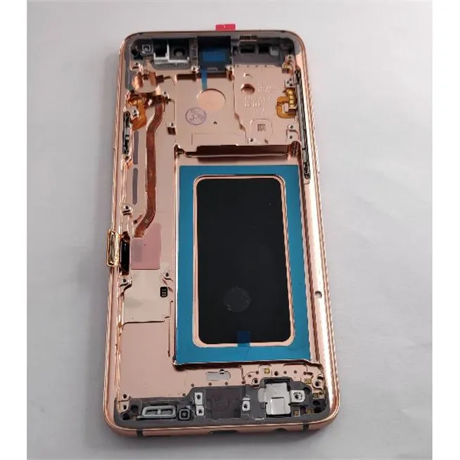 Pantalla lcd para Samsung Galaxy S9 PLUS SM-G965F mas tactil negro mas marco dorado calidad premium