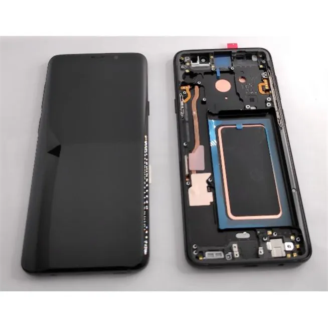 Pantalla lcd para Samsung Galaxy S9 PLUS SM-G965F mas tactil negro mas marco negro calidad premium