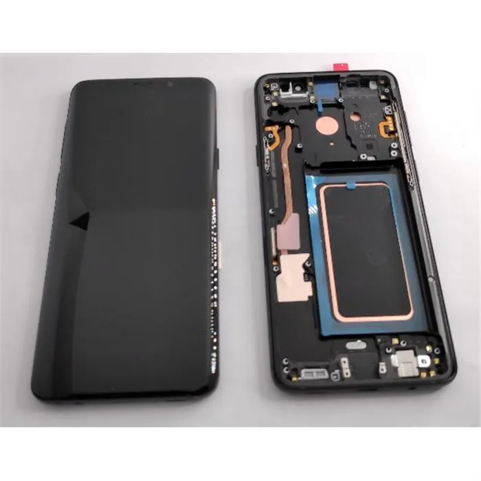 Pantalla lcd para Samsung Galaxy S9 PLUS SM-G965F mas tactil negro mas marco negro calidad premium
