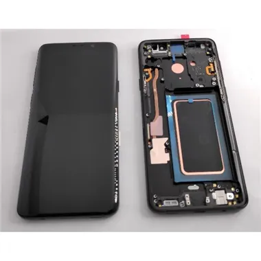 Pantalla lcd para Samsung Galaxy S9 PLUS SM-G965F mas tactil negro mas marco negro calidad premium