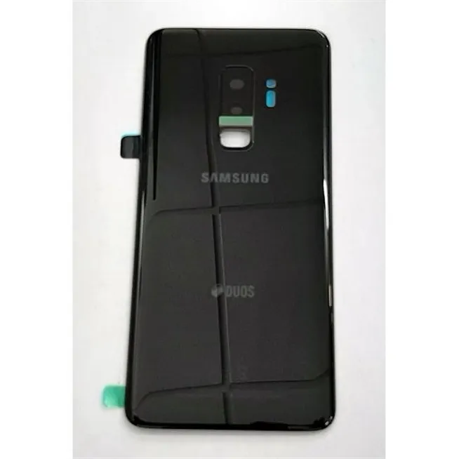 Tapa trasera o tapa bateria negra para Samsung Galaxy S9 PLUS SM-G965F GH82-15660A Service Pack