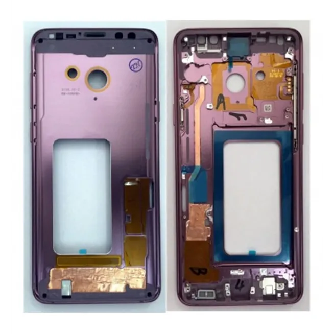 Samsung Galaxy S9 Plus G965F carcasa central o marco purpura premium