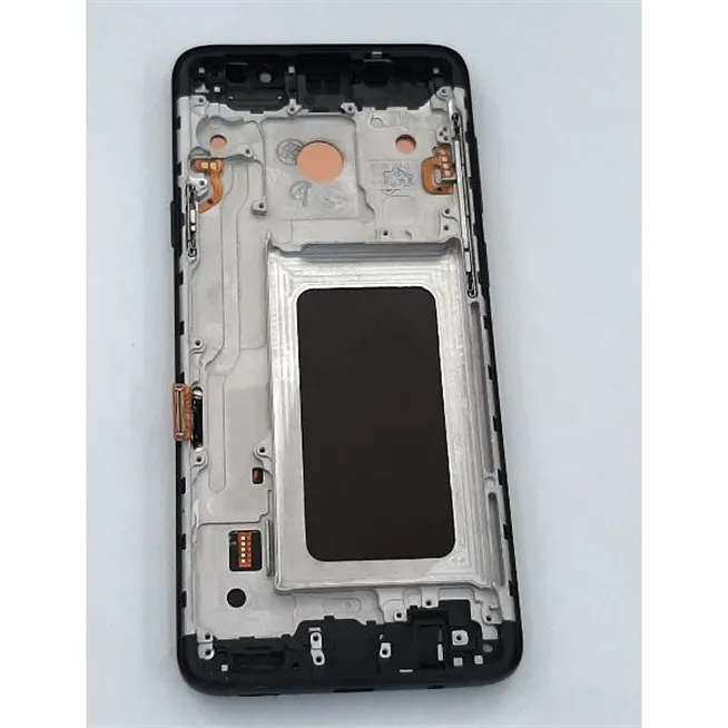 Pantalla lcd 2 para Samsung Galaxy S9 PLUS SM-G965F mas tactil negro mas marco negro compatible