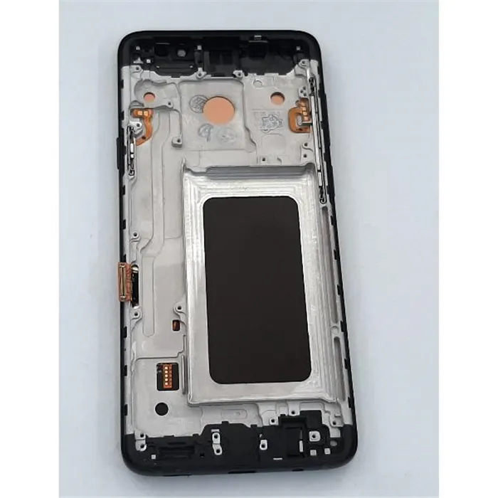 Pantalla lcd 2 para Samsung Galaxy S9 PLUS SM-G965F mas tactil negro mas marco negro compatible
