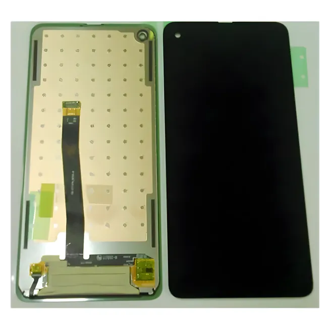 Pantalla lcd para Samsung G715F Galaxy Xcover Pro GH82-22040A + táctil negro Service Pack