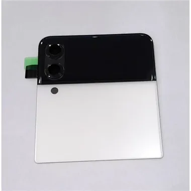 Tapa trasera o tapa bateria blanca para Samsung Galaxy Z Flip 3 5G F711 GH97-26773F Service Pack